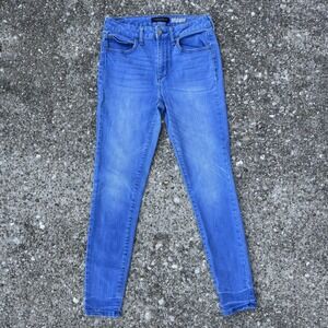 Aéropostale Women's 4 High Waisted Jegging Jeans Light Blue Denim Wash